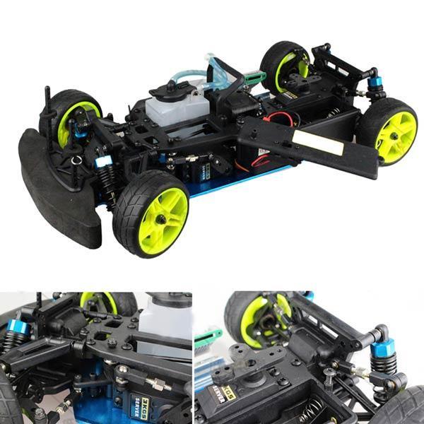 enginediy Engine Models 1/10 RC Car Frame Kit Set - Compatible with Toyan Engine
