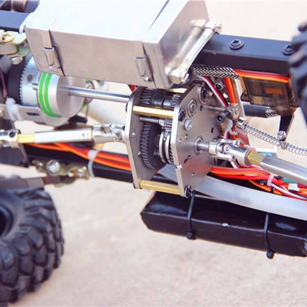 enginediy RC Car 1/10 Scale RC Car Kits Set with Toyan Petrol Engine and 4 Channel Remote Controller