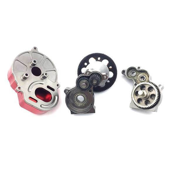 enginediy Sealed Transmission Gear Box RC Modify Kit for 1/10 SCX10 RC Car Truck