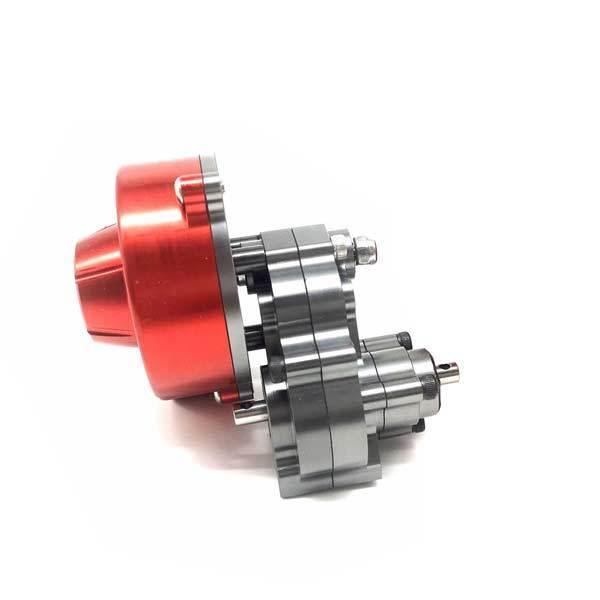 enginediy Sealed Transmission Gear Box RC Modify Kit for 1/10 SCX10 RC Car Truck