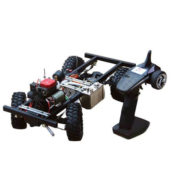 enginediy RC Engine 1/10 Scale RC Car Kits Set with Toyan Engine, Frame, Toyan Engine Parts, Remote Controller
