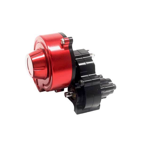 enginediy Sealed Transmission Gear Box RC Modify Kit for 1/10 SCX10 RC Car Truck