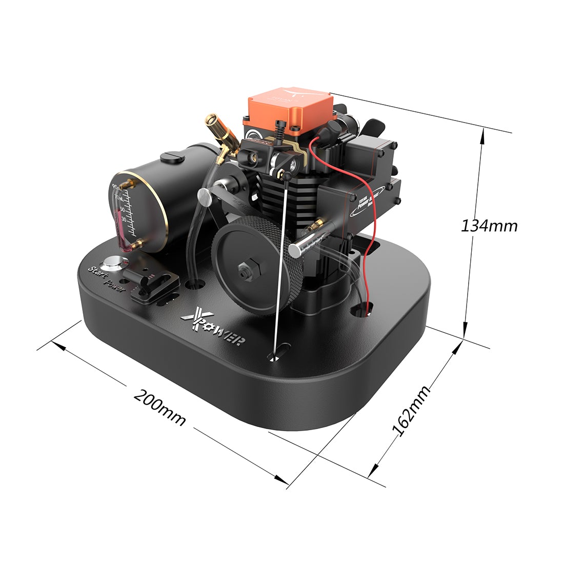 Toyan Engine Start Bracket Base for Toyan FS-S100 FS-S100G FS-S100(W)FS-S100G(W) - stirlingkit