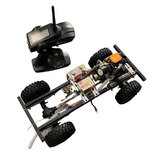 enginediy RC Car 1/10 Scale RC Car Kits Set with Toyan Petrol Engine and 4 Channel Remote Controller