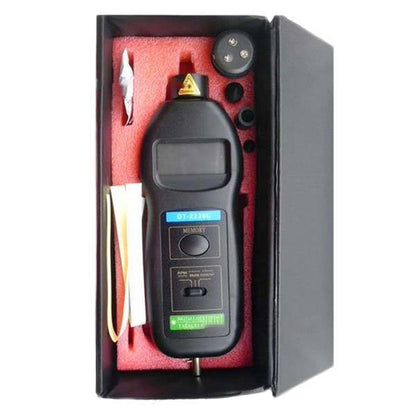 enginediy RC Engine Digital Tachometer Non Contact  Speed RPM Testing Tachometer for Engine Motor