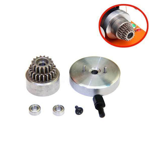 enginediy Double Gear Clutch Flywheel Modified Kit for Toyan Engine FS-S100G FS-S100G (W)