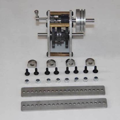 enginediy Gearbox with Wheel + Rack + Screw Modify Kit for Toyan Engine 1:10 Scale RC Car Engine