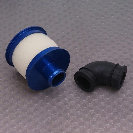 enginediy Metal Head Air Filter Air Cleaner for Toyan Engine 1:10 Scale RC Car