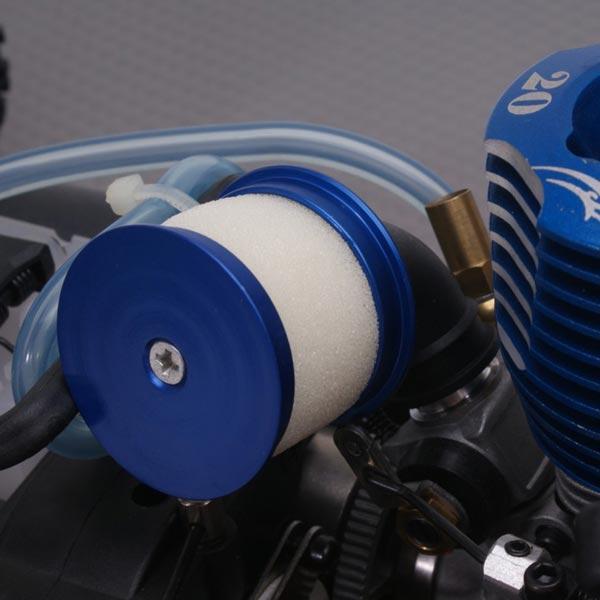 enginediy Metal Head Air Filter Air Cleaner for Toyan Engine 1:10 Scale RC Car