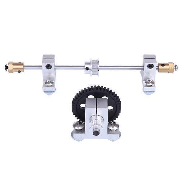 enginediy RC Engine Rear Steering Assembly Kit Compatible with Toyan FS-S100(W) , FS-S100G(W) Engine Modify Kit