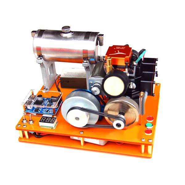 enginediy Toyan 4 Stroke Gasoline Engine 12V DIY Electric Generator Science Toy - Enginediy