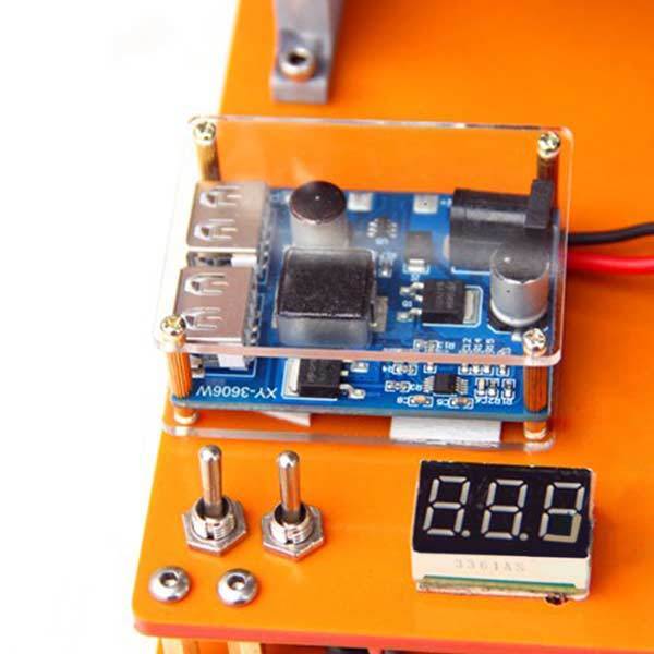enginediy Toyan 4 Stroke Methanol Engine 12V DIY Electric Generator Science Toy - Enginediy