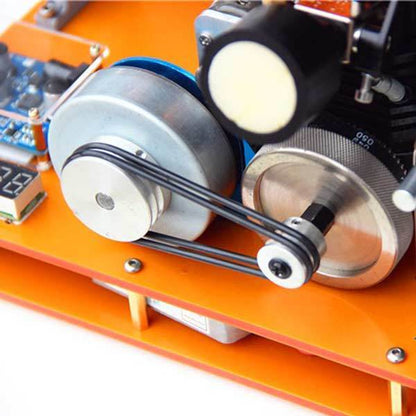 enginediy Toyan 4 Stroke Methanol Engine 12V DIY Electric Generator Science Toy - Enginediy
