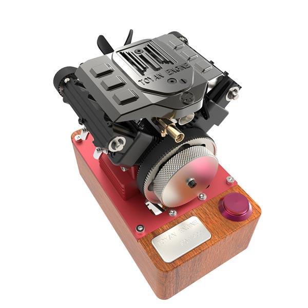 Toyan Engine FS-V400A Four Cylinder 4 Stroke Methanol RC Car Boat Airplane Engine