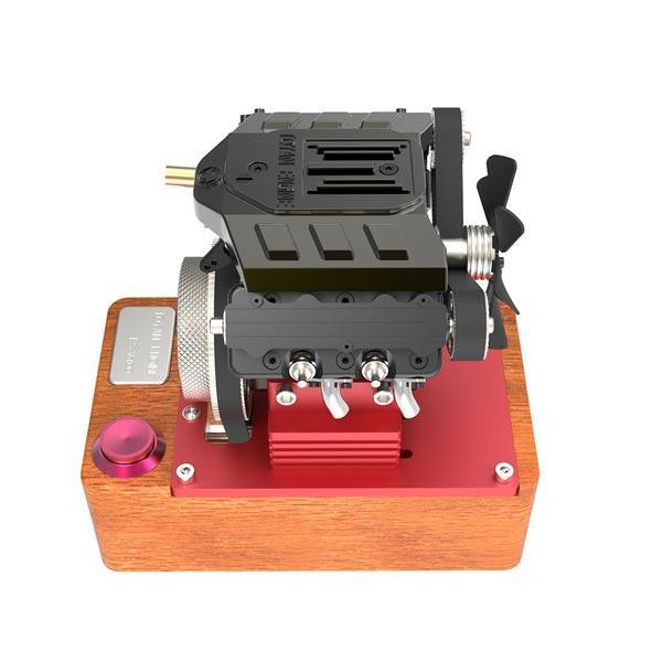 enginediy Engine Models Toyan Engine V4 4 Stroke RC Engine 9600RPM Four Cylinder Methanol IC Engine FS-V400A