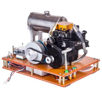 enginediy RC Engine Toyan FS-S100G 4 Stroke Gasoline Engine 12V DIY Electric Generator Science Toy - Enginediy