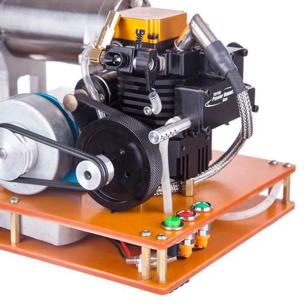 enginediy RC Engine Toyan FS-S100G 4 Stroke Gasoline Engine 12V DIY Electric Generator Science Toy - Enginediy